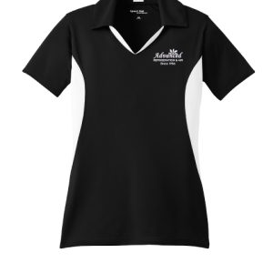 LST655 Ladies Side Sport Tek Blocked Micropique Sportwick Polos