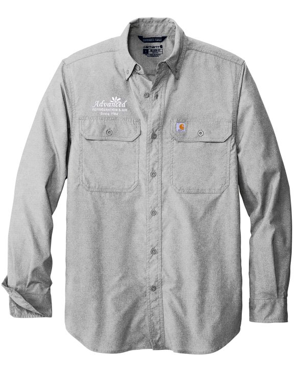 CT105291 Carhartt Force® Solid Long Sleeve Shirt UPF 50+ - Image 5