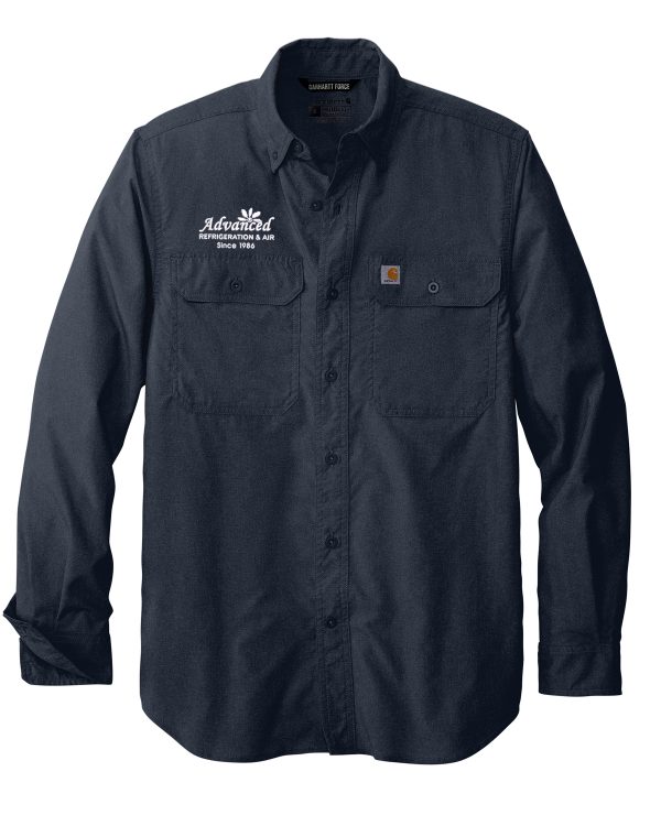 CT105291 Carhartt Force® Solid Long Sleeve Shirt UPF 50+ - Image 4