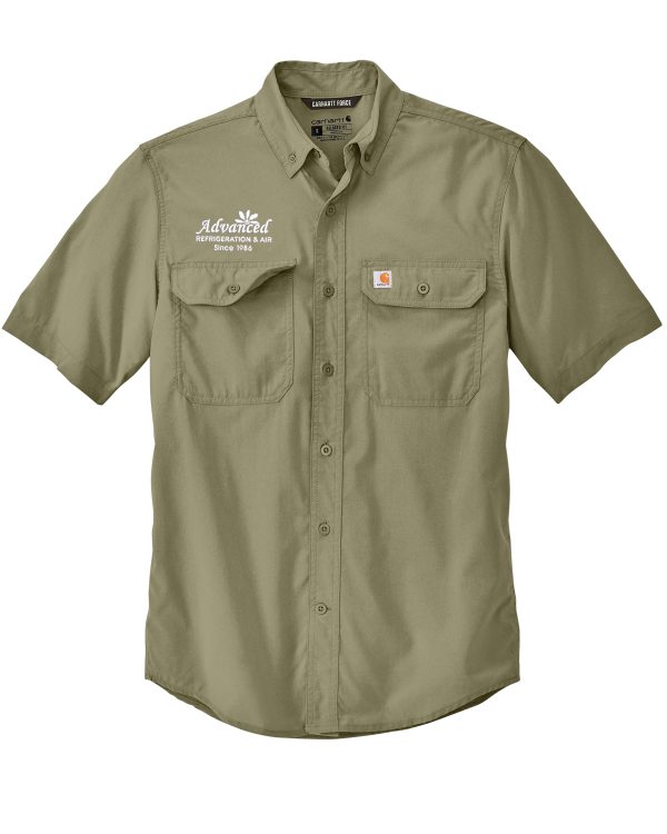 MISCONFIGURED-CT105292 Carhartt Force® Solid Short Sleeve Shirt UPF 50+ - Image 2