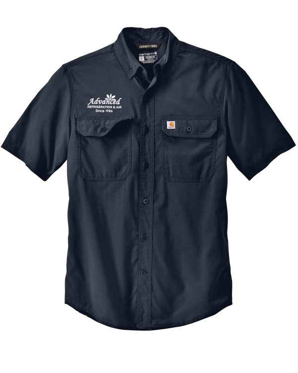 MISCONFIGURED-CT105292 Carhartt Force® Solid Short Sleeve Shirt UPF 50+ - Image 4