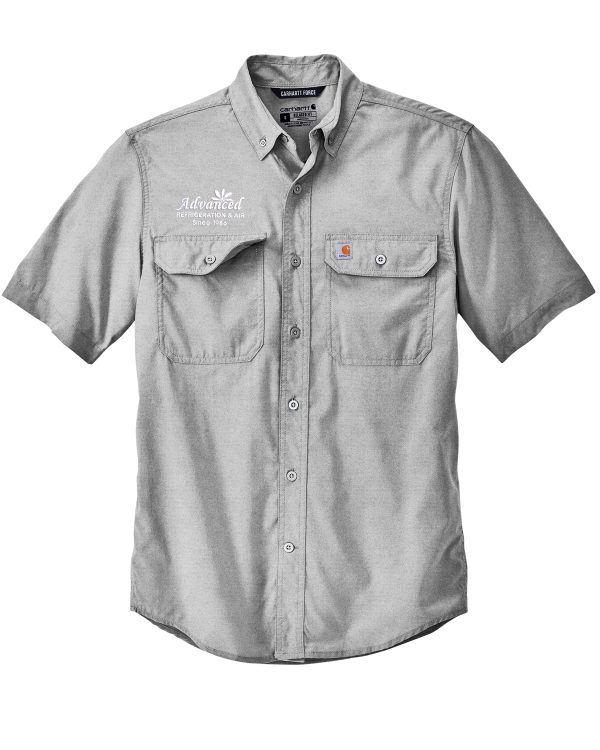 MISCONFIGURED-CT105292 Carhartt Force® Solid Short Sleeve Shirt UPF 50+ - Image 5